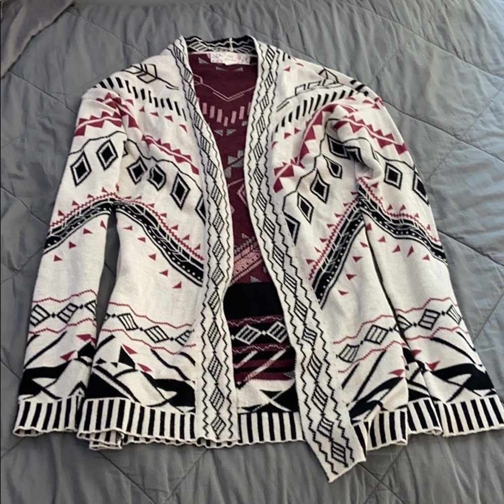 Colorful cardigan